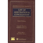 Lexisnexis's Law of Arbitration and Conciliation by Justice R S Bachawat, Anirudh Wadhwa & Anirudh Krishnan (Set of 2 HB Volumes)